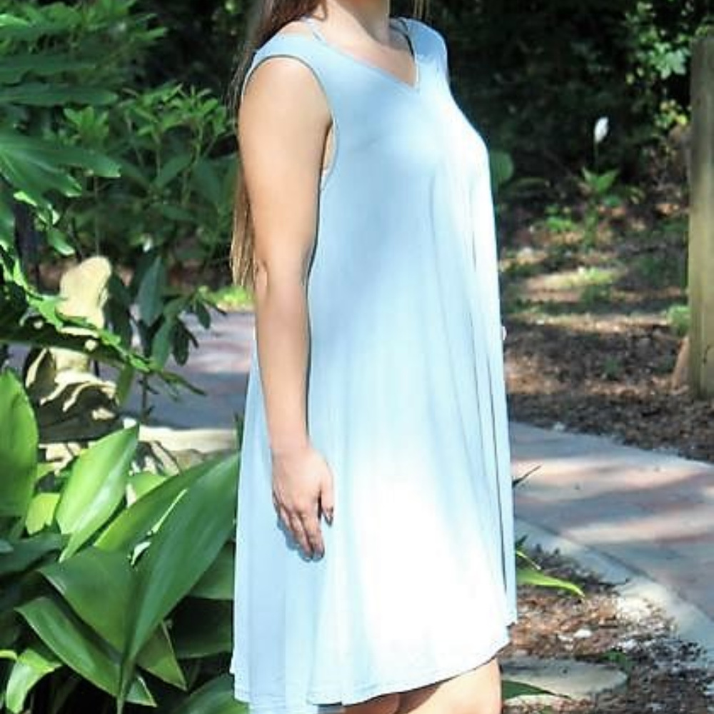 Sage Green flowy dress